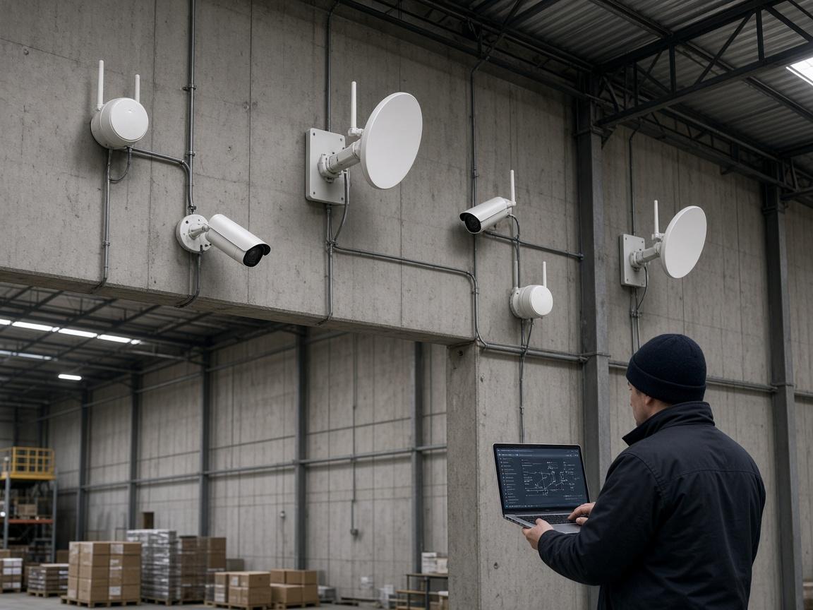 Wireless access points and bridges supporting CCTV cameras